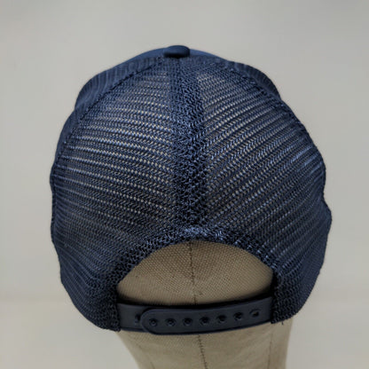 Speedway Men's Snapback Mesh Back Hat Blue OSFA Graphic Big M Logo