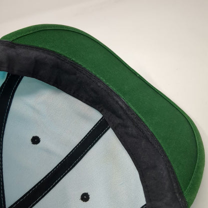 ABG Accessories Snapback Hat Blue One Size Bulbasaur Character Eyes Cotton