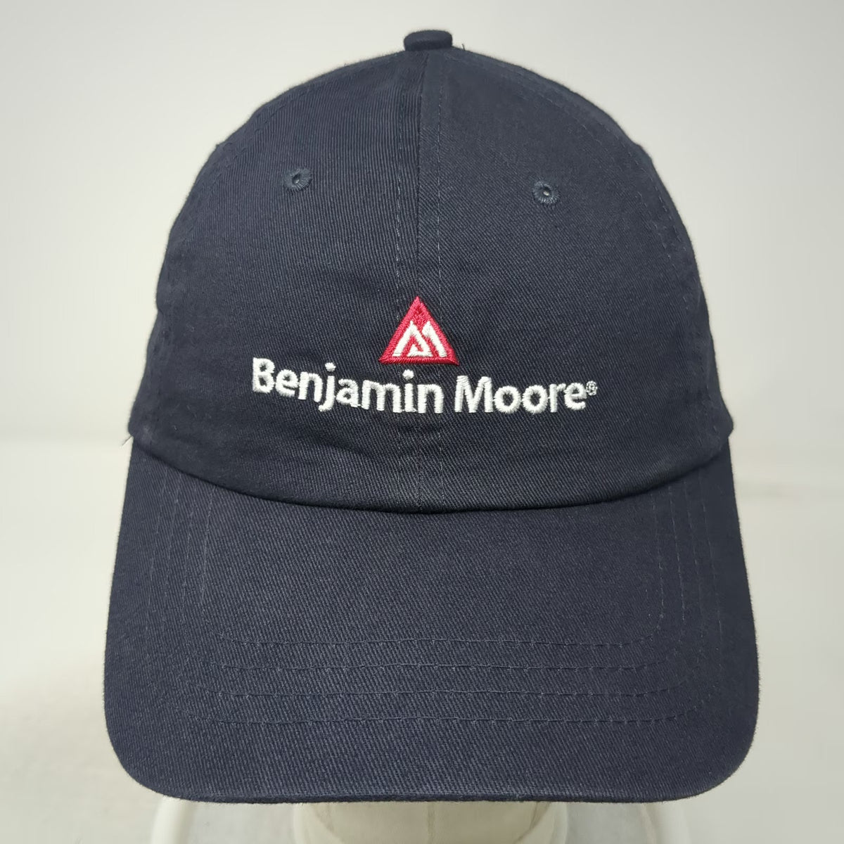 BI Worldwide Benjamin Moore Blue Baseball Cap One Size Strapback Logo Hat