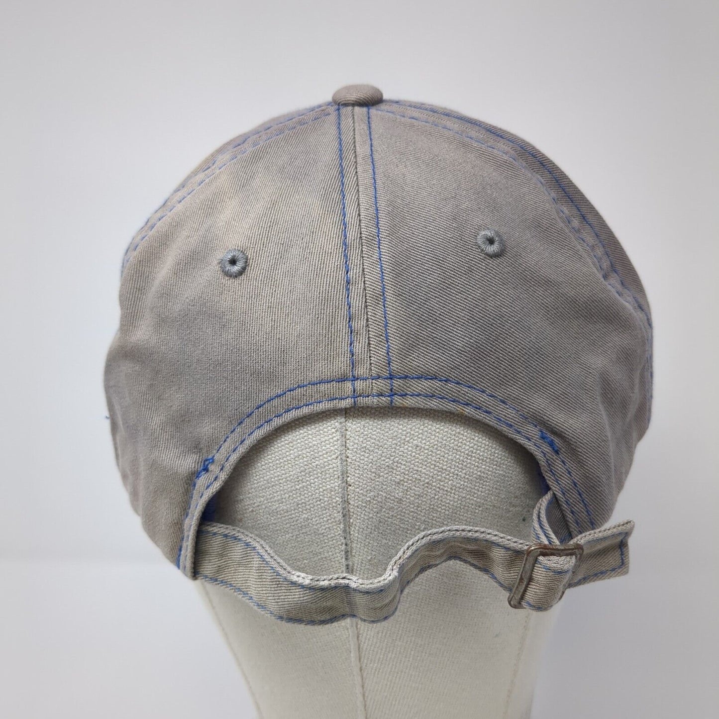 Ford Genuine Parts Slideback Baseball Cap Gray One Size Adjustable Bottle Opener