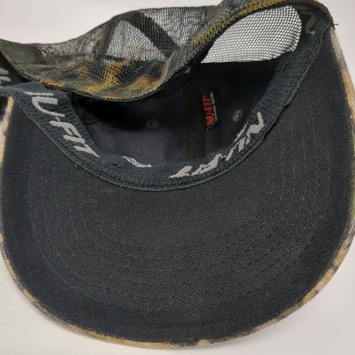 Mossy Oak Champion Technologies Baseball Cap Brown OSFM Mesh Camo Stretch Fit