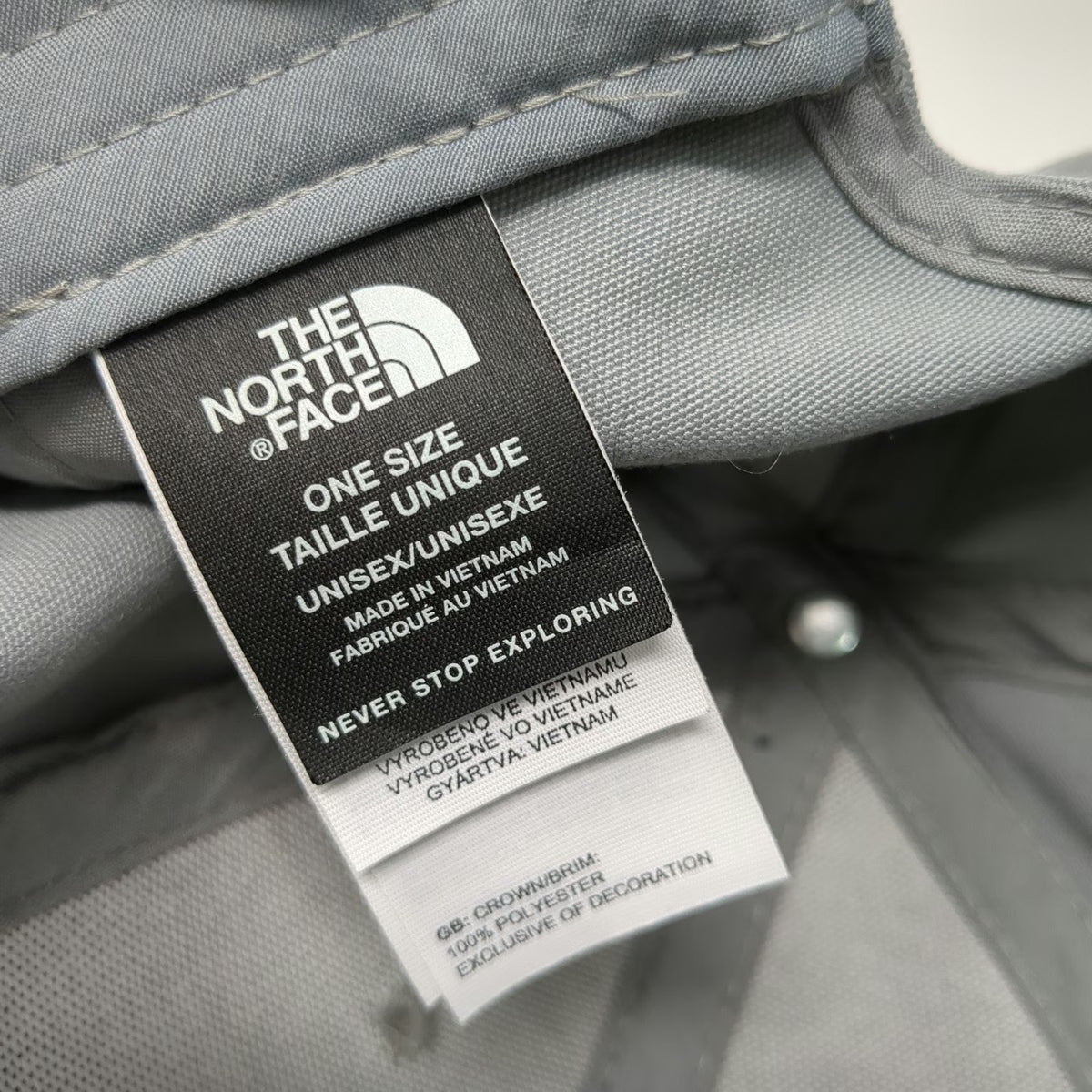 The North Face Baseball Cap Gray One Size Intuit Quickbooks Live Logo Hat Buckle