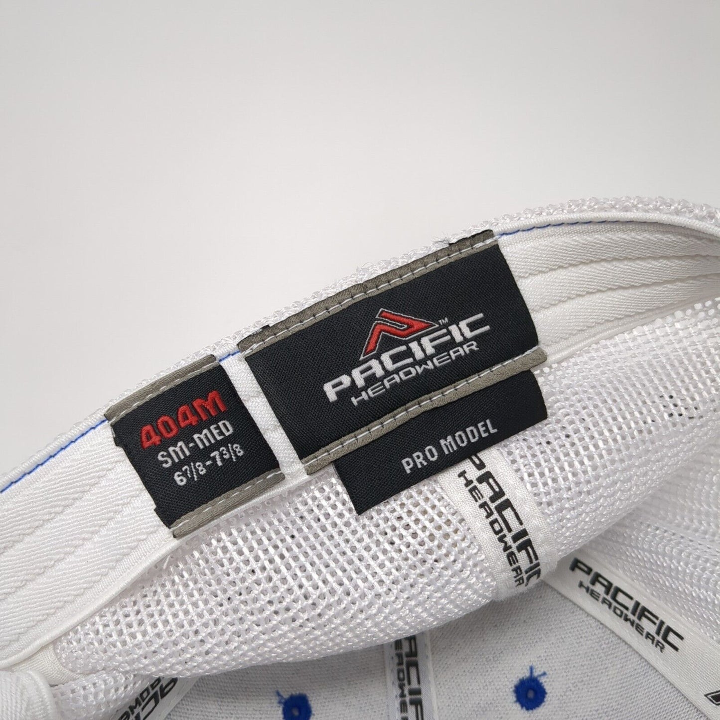 College Works Painting Fitted Trucker Hat Blue 6 7/8-7 3/8 Flexfit Mesh Back