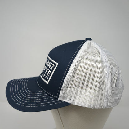 Franz Witte Est. 1971 Trucker Hat Blue One Size Adjustable Mesh Back Richardson
