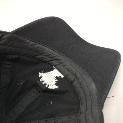 Malibu Black Strapback Hat Black One Size Adjustable Embroidered KC