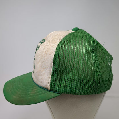 Green Trucker Hat One Size Mt Hood Rock Club Gresham Oregon Mesh Snapback