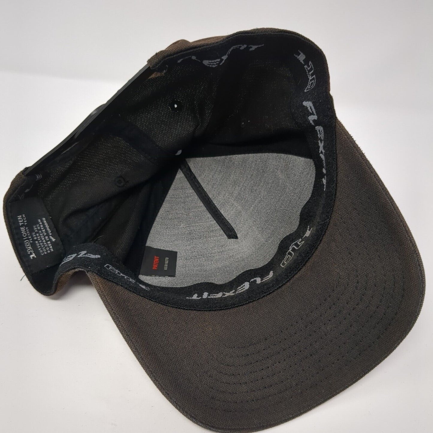 Travis Mathew Snapback Hat Black One Size Striped Flexfit 110 Yupoong