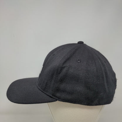 Capelli Sport Snapback Hat Black Adult One Size Embroidered Adjustable