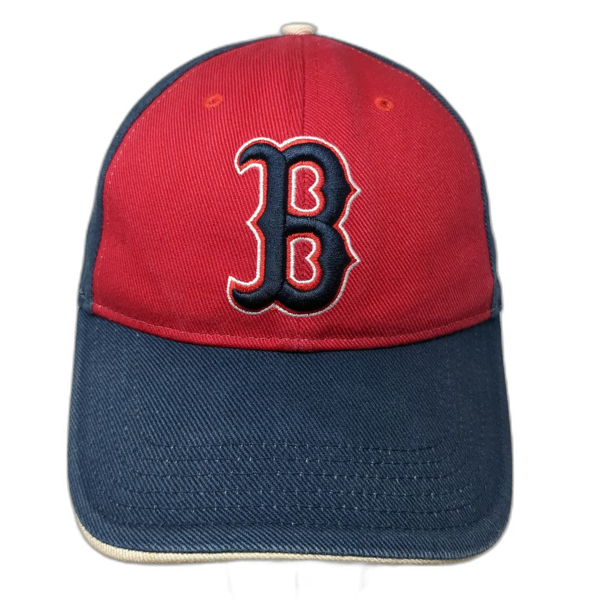 Boston Red Sox MLB Genuine Merchandise Baseball Cap Hat Blue Red One Size Strap
