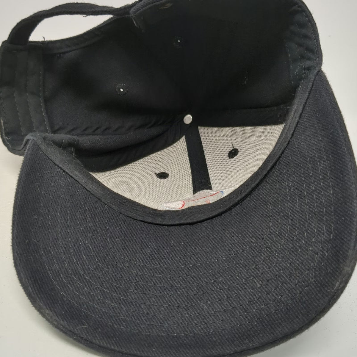 Fred Meyer Logo Black Baseball Cap One Size Slideback Strap Hat Retail Promo