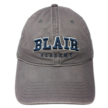 Legacy Baseball Cap Gray One Size Blair Academy Cotton Slideback Adjustable Hat