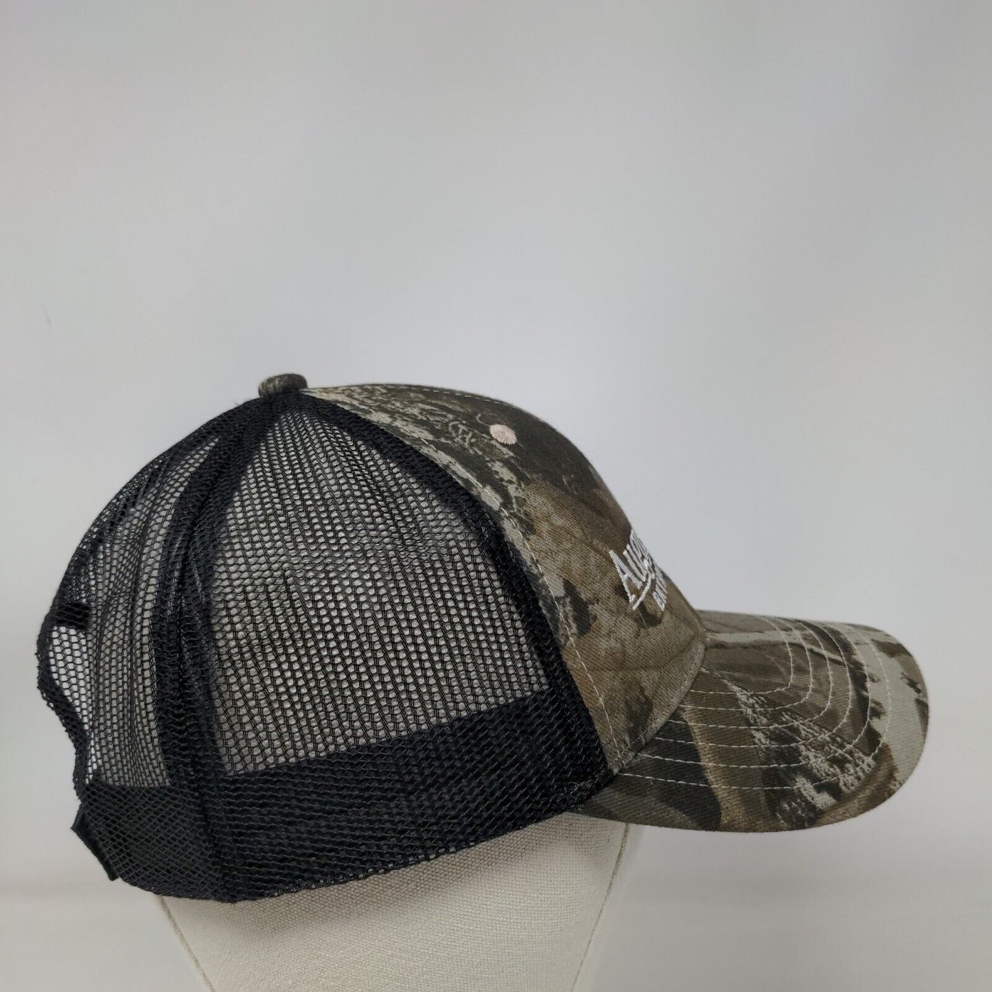 August Mack Environmental Strapback Trucker Hat Camouflage OSFA Mesh Back