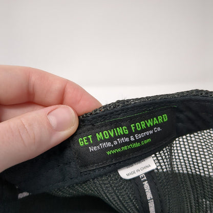 NexTitle Snapback Mesh Back Trucker Hat Black One Size Richardson