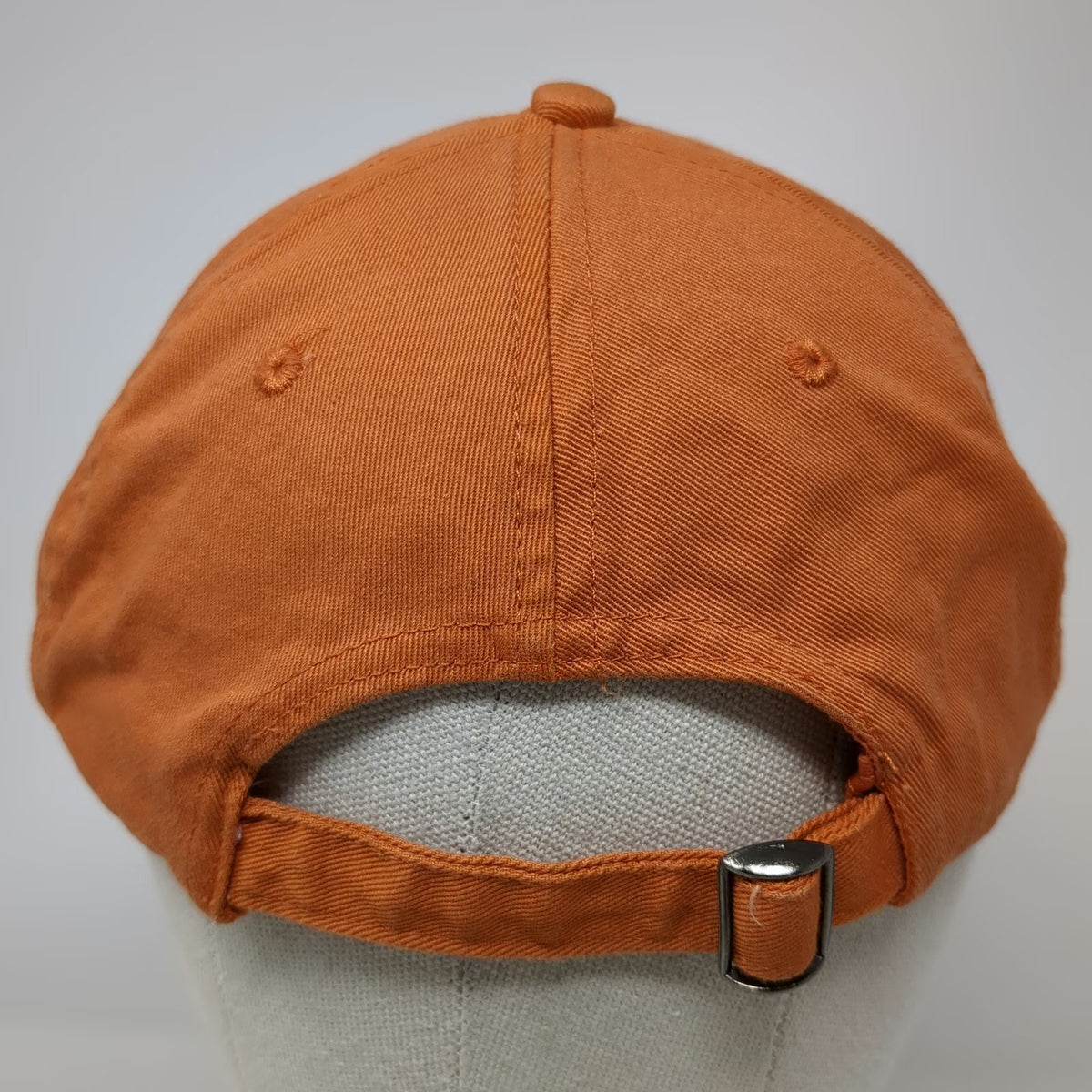 Strand Headwear Baseball Cap Orange Blue One Size Myrtle Beach Frayed Applique