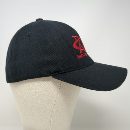 Flexfit Baseball Cap Black M Thin Air Motorsports Embroidered Hat Tan Underbrim