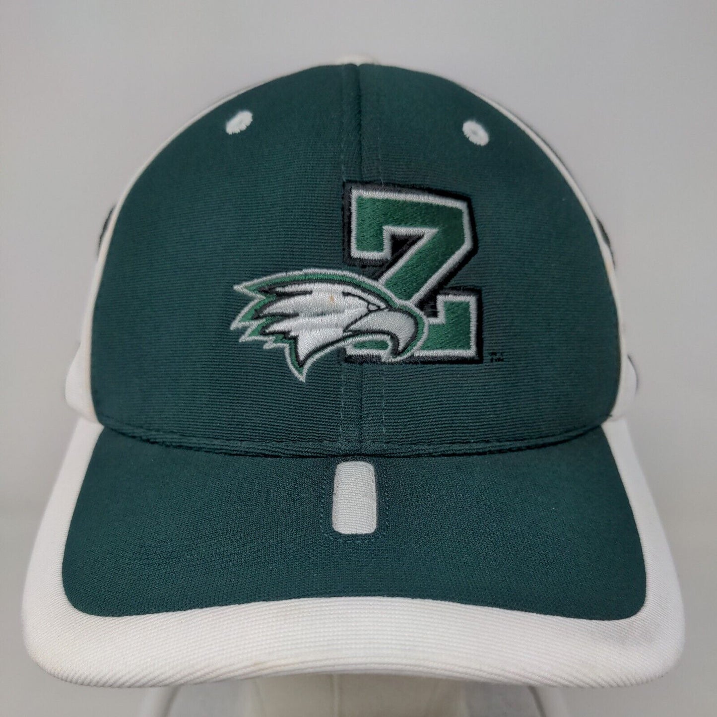 Pacific Headwear Men's Fitted Hat Green Size L/XL Embroidered Zionsville Eagles