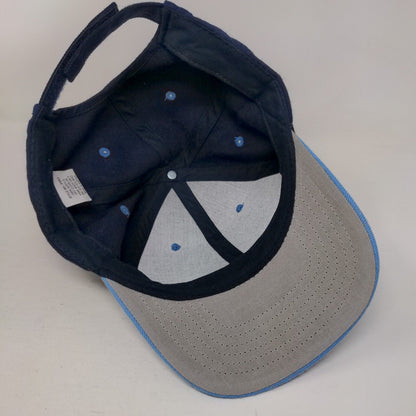 Camp-One Lev Beverly Hills Strapback Hat Blue OSFM Adjustable Colorblock
