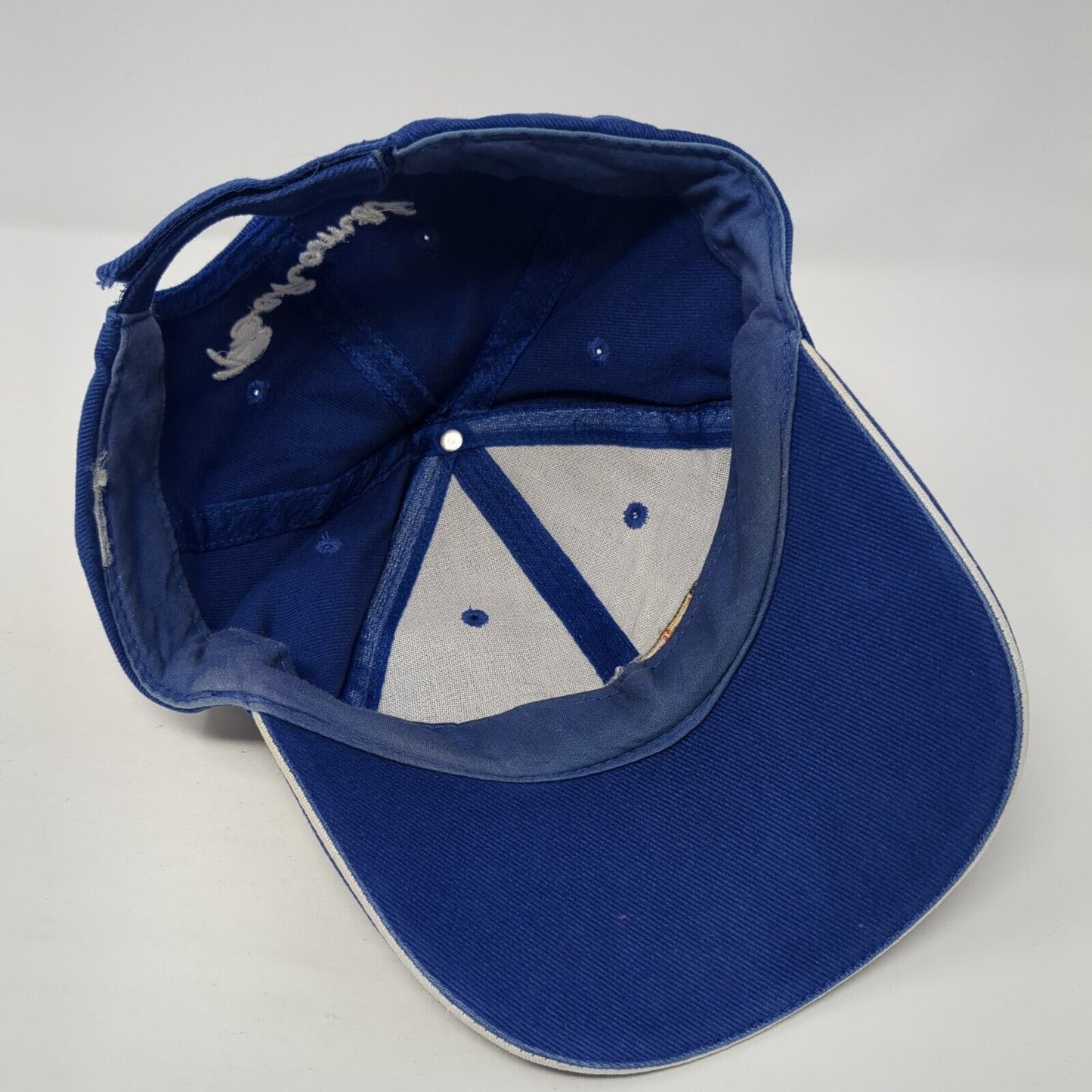 Freeport Bahamas Strapback Baseball Cap Blue OS Adjustable Embroidered 6 Panel
