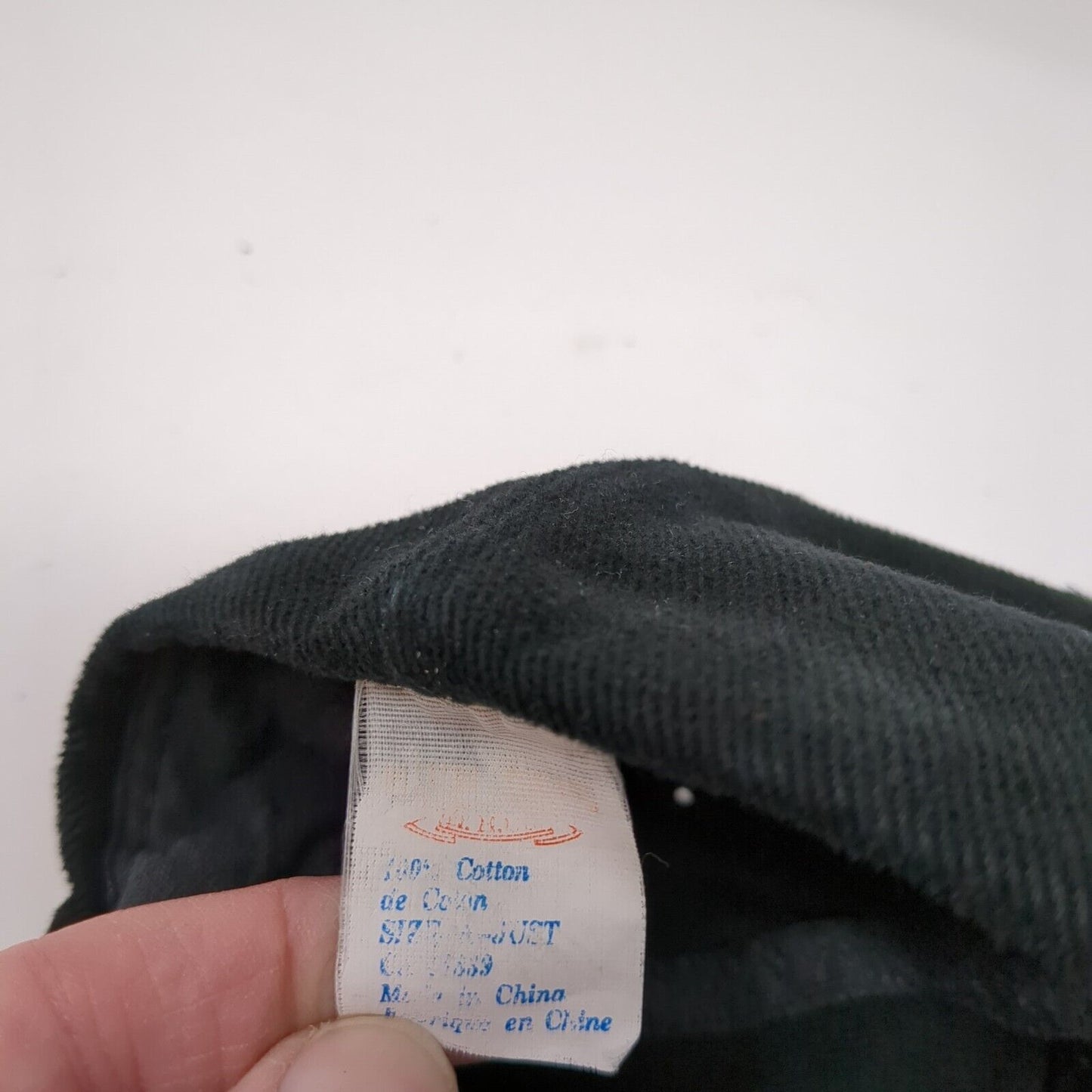 Fred's Custom Tackle Slideback Hat Black One Size Adjustable Embroidered Cotton