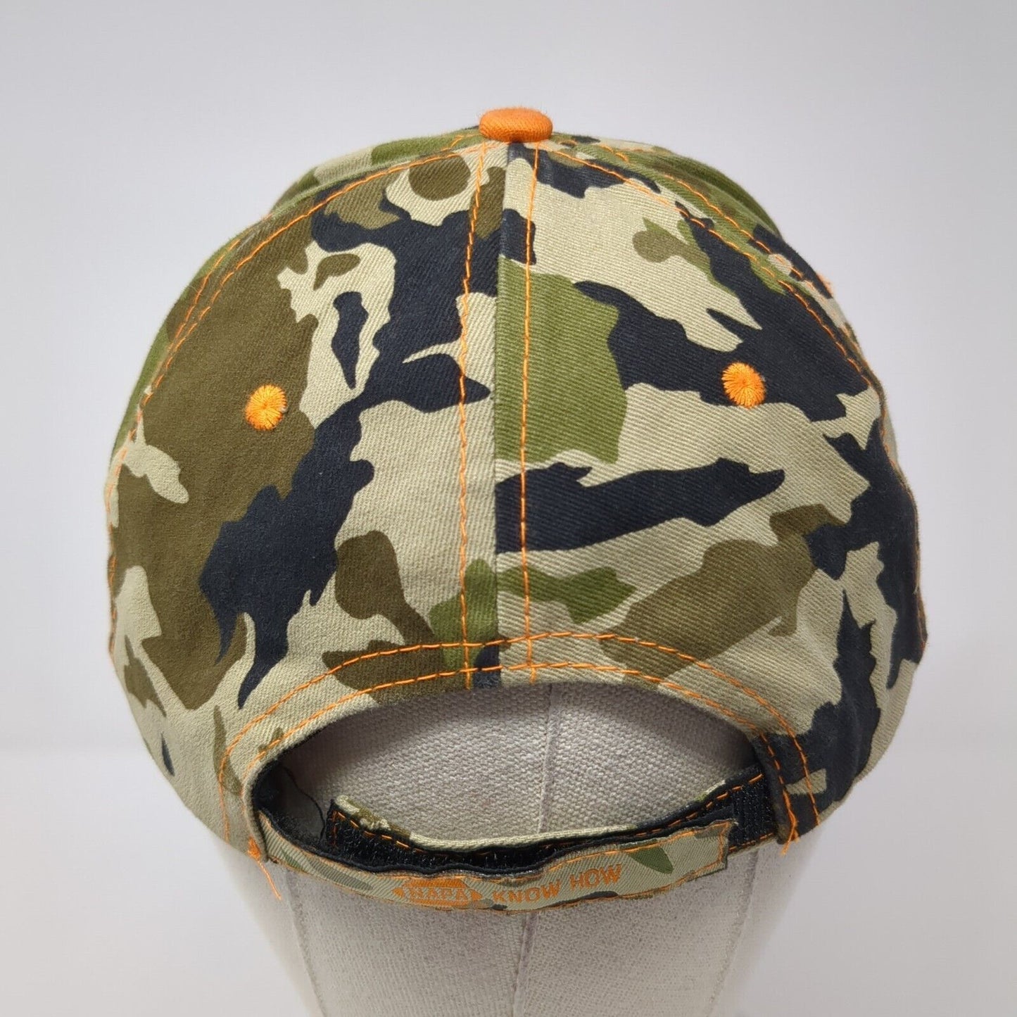 NAPA Outdoors Strapback Hat Camouflage One Size Adjustable 6 Panel
