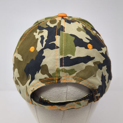 NAPA Outdoors Strapback Hat Camouflage One Size Adjustable 6 Panel