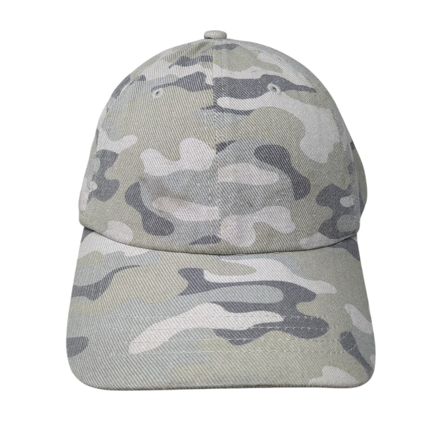 Rubi Slideback Hat Camouflage OSFA Adjustable 6 Panel Vent Holes Outdoor