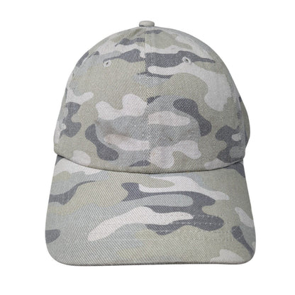 Rubi Slideback Hat Camouflage OSFA Adjustable 6 Panel Vent Holes Outdoor