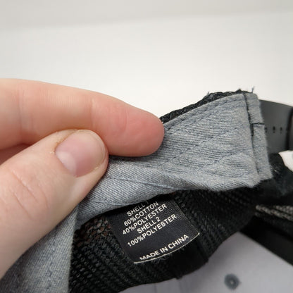 Idaho Est. 1890 Patch Snapback Mesh Back Trucker Hat Gray One Size