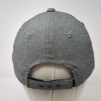 OGIO Baseball Cap Gray OSFM FNT Idaho Embroidery Strapback Heathered Logo Hat