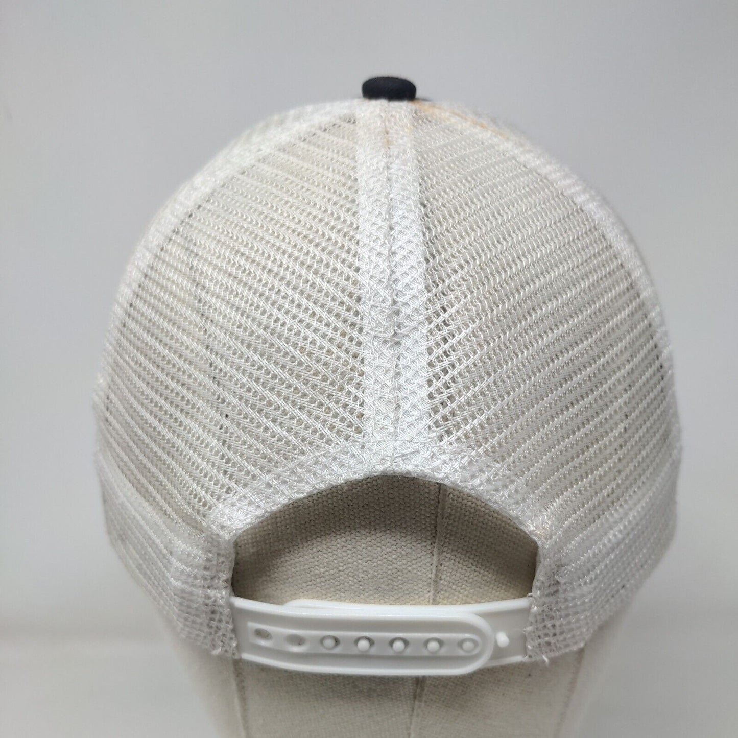 Smith & Wesson Snapback Trucker Hat Blue One Size Adjustable Mesh Back