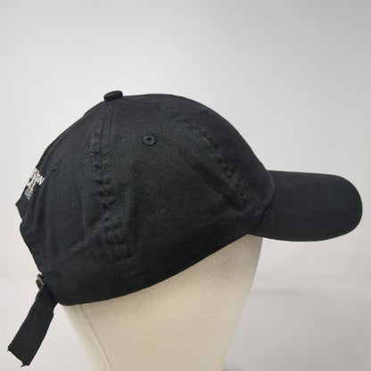 TIG Baseball Cap Black One Size Turtle Creek Casino Construction Slideback Hat