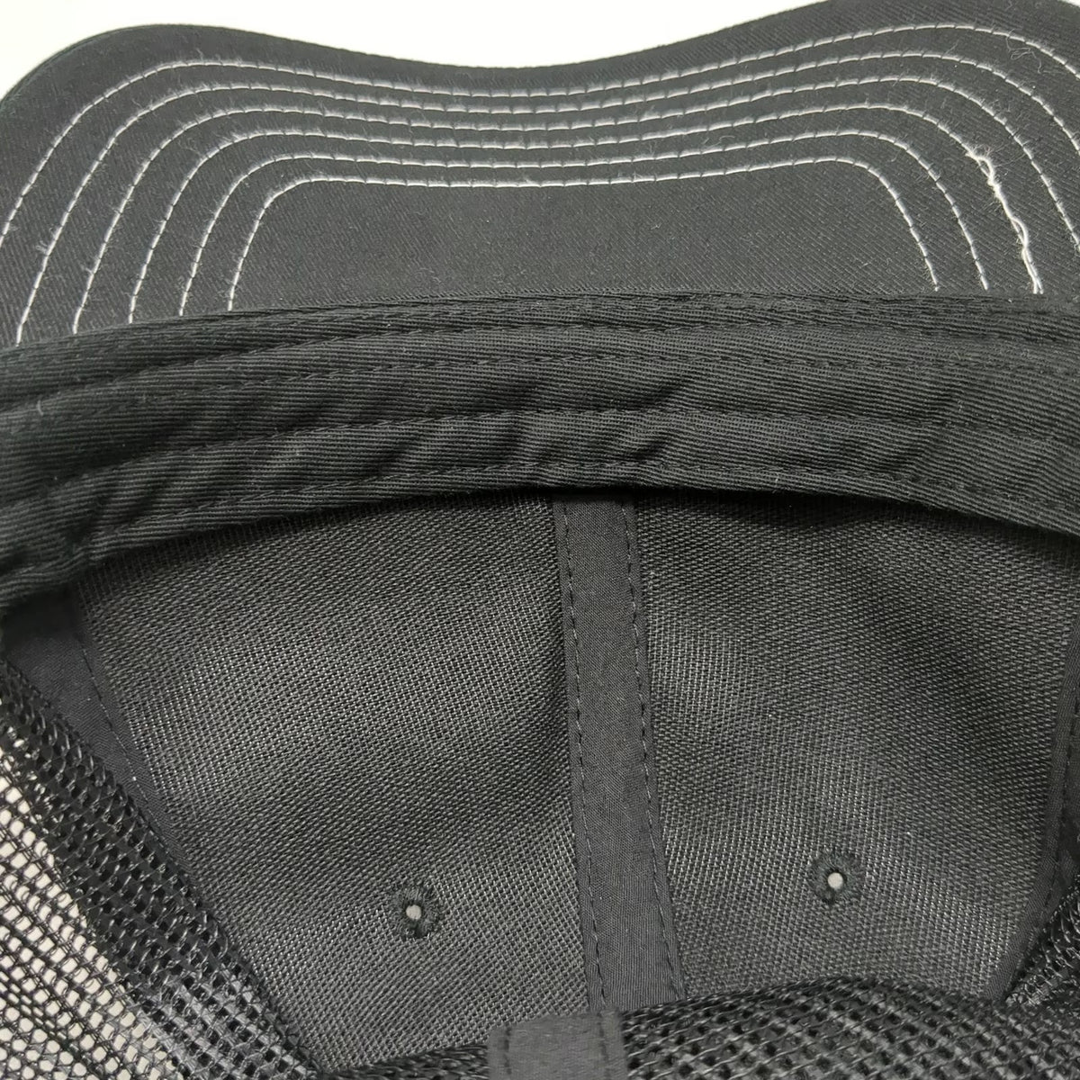Otto Trucker Hat Black Orange White One Size Precision Shooting Mesh Snapback