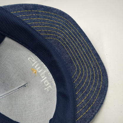 Otto Trucker Hat Blue One Size Simplot Soilbuilders Caldwell Idaho Denim Mesh