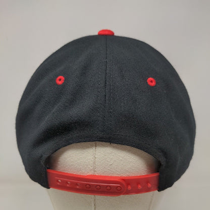 Jack & Jack Snapback Hat Black OSFA Embroidered Sport-Tek Adjustable
