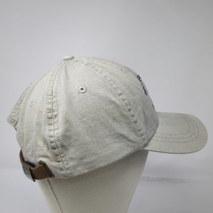 Meridian Idaho Fish & Wildlife Foundation Hat Beige One Size Baseball Cap Strap