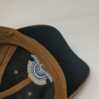 Pride in Agriculture Les Schwab Since 1952 Strapback Hat Brown One Size Cotton