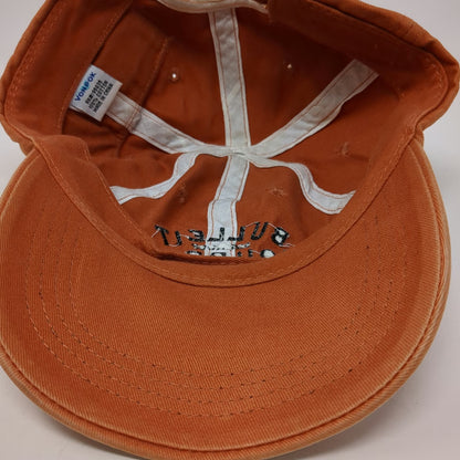 VONPOK Bulleit Bourbon Frontier Whiskey Baseball Cap Orange OSFM Slideback Hat