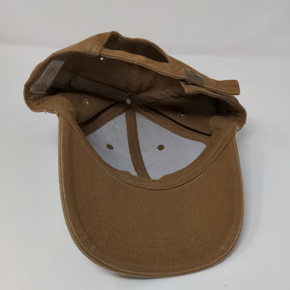 Ducks Unlimited Slideback Hat Tan OSFA Adjustable Embroidered Avery