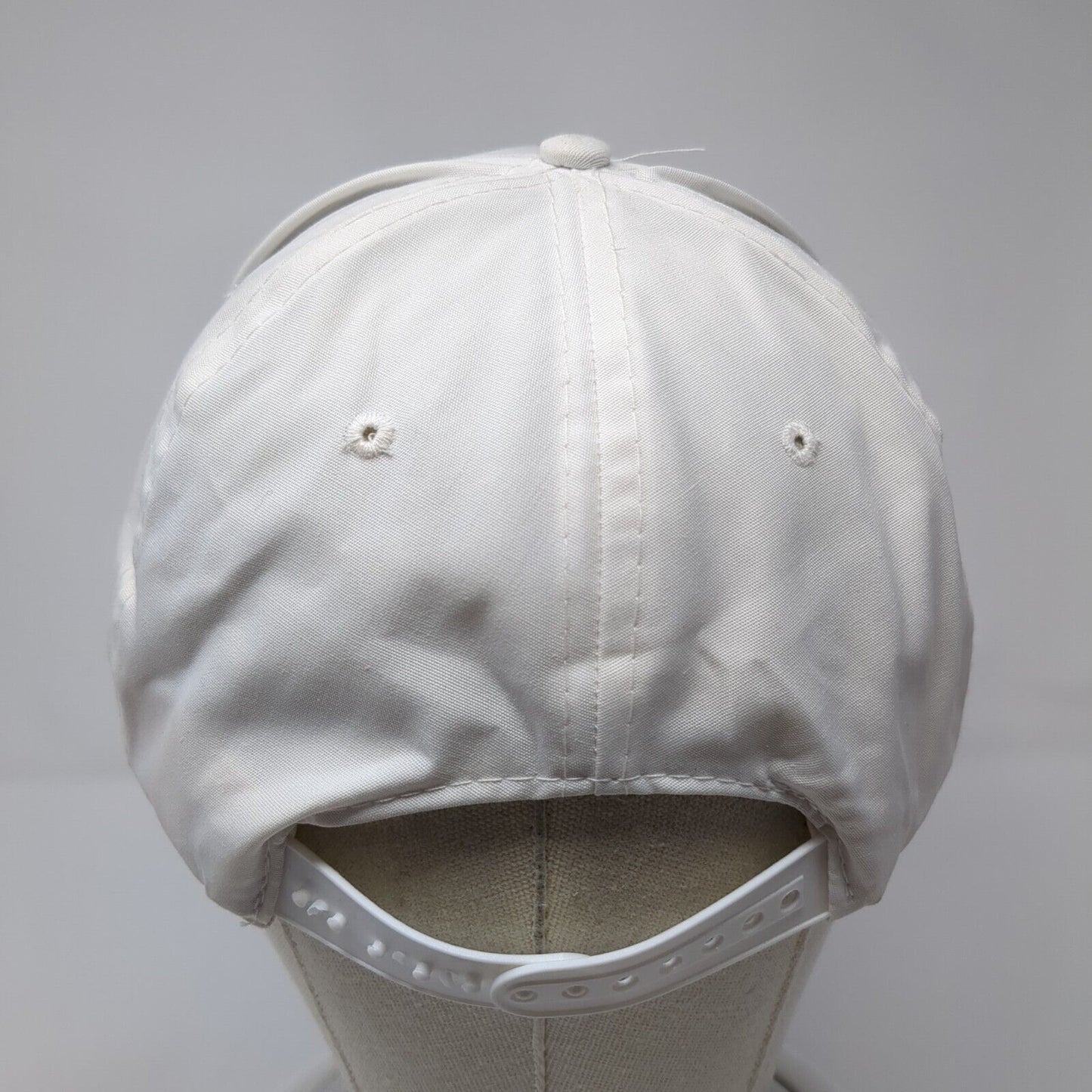 White GMC Cummins Command Snapback Rope Hat White One Size Adjustable