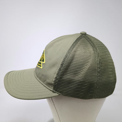 MTN OPS Baseball Cap Green One Size Snapback Mesh Back Hat Conquer More Est 2014