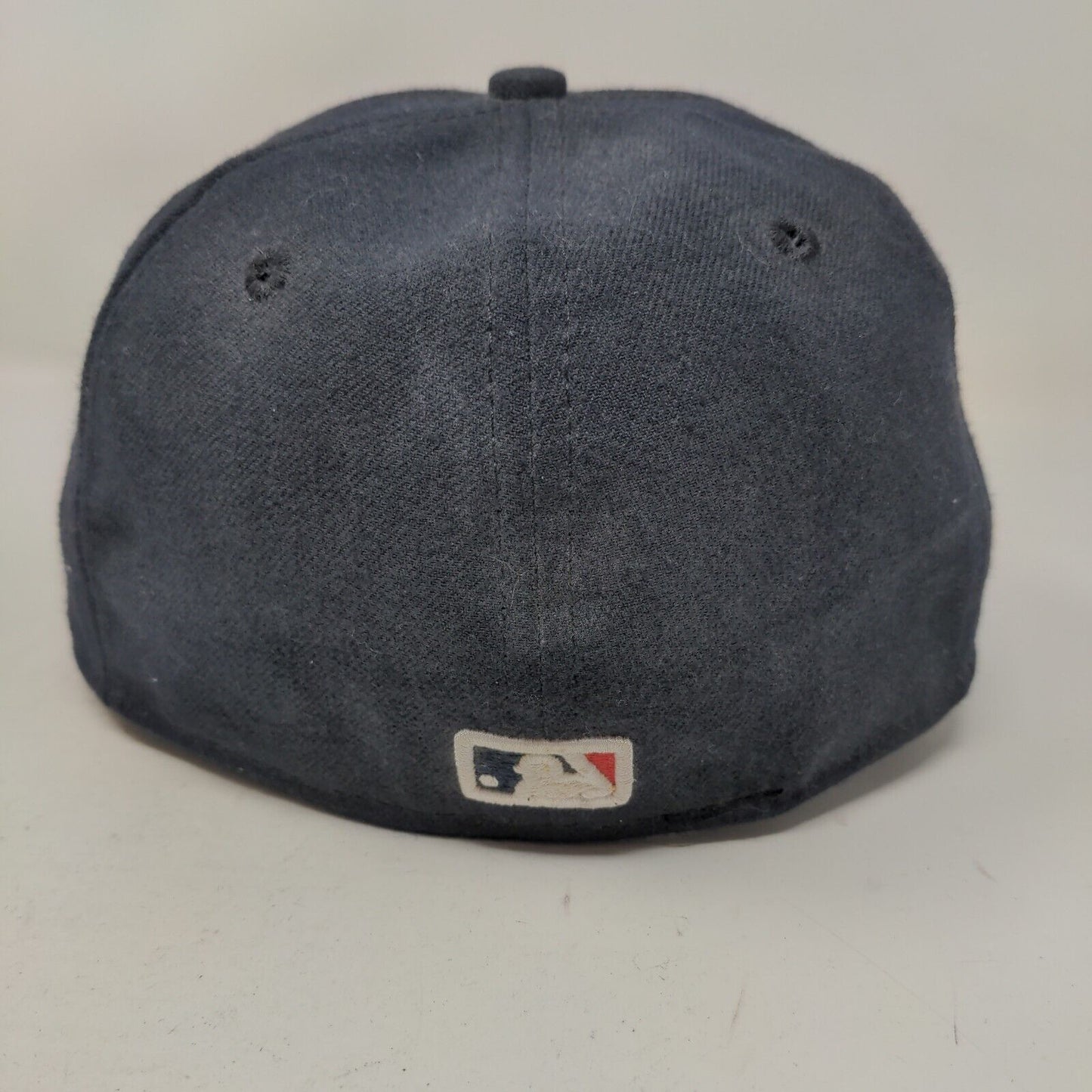 New Era Cool Base 59Fifty Men's Fitted Hat Blue Size 6 7/8 Boston Red Sox