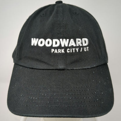 Woodward Park City UT Baseball Cap Black One Size Slideback Action Sports Hat