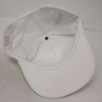 L/A Headwear 5 Panel White One Size Virginia Lottery Green Rope Snapback Hat