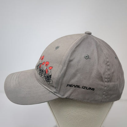 Pearl Izumi Baseball Cap Gray One Size Snapback Organic Cotton Poppy Biker Hat