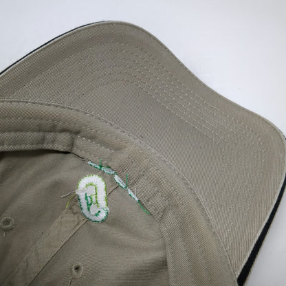 Port & Company Baseball Cap Beige One Size FOSS Embroidered Strapback Hat