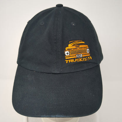Truck Pax Slideback Hat Black One Size Adjustable Embroidered Big X