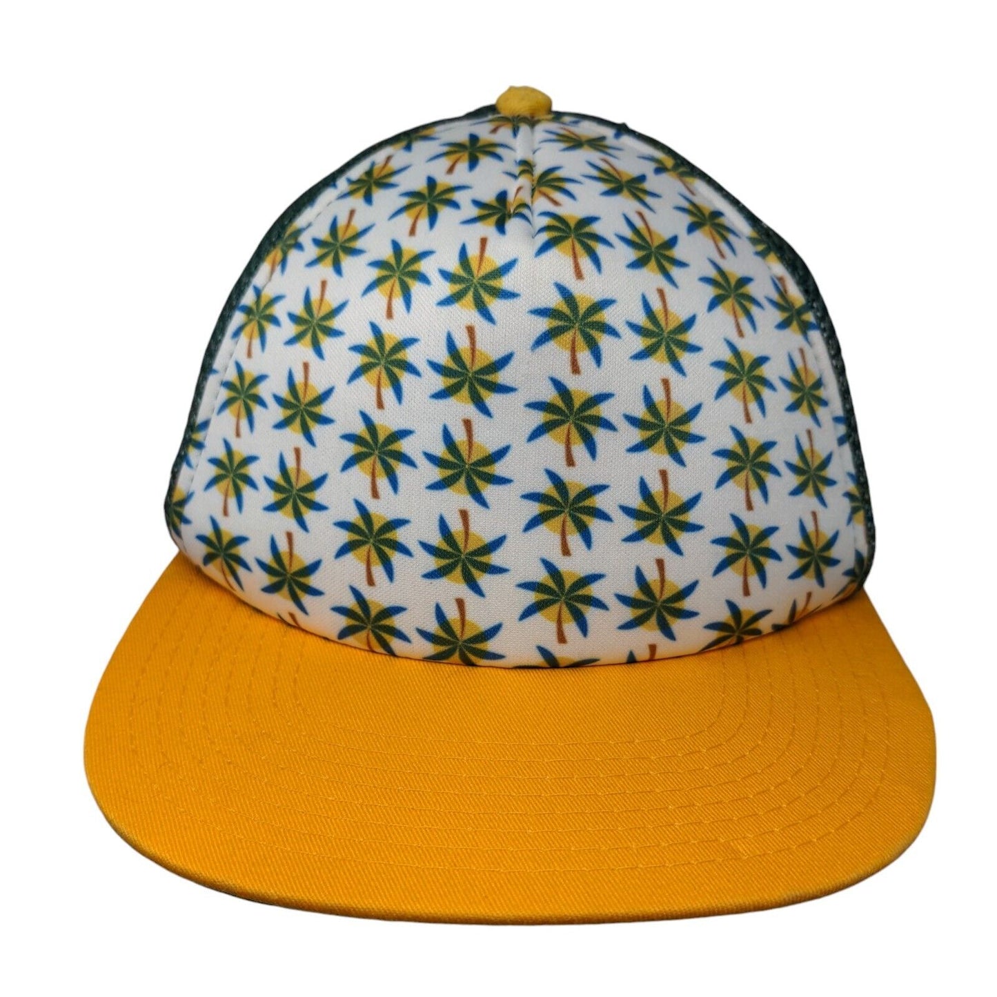 Pacific Counter Snapback Trucker Hat Multicolor OS Adjustable Mesh Back Pukka
