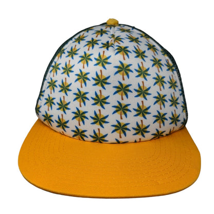 Pacific Counter Snapback Trucker Hat Multicolor OS Adjustable Mesh Back Pukka