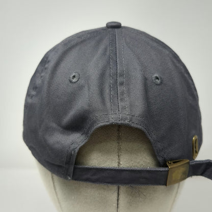 Buffalo Outdoors Baseball Cap Gray One Size Cotton Patch Logo Slideback Hat