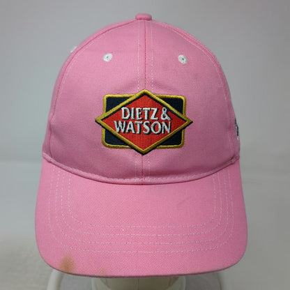 Dietz & Watson Baseball Cap Pink OSFM Strapback Susan G Komen Meats Cheeses Hat
